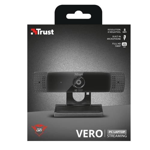 Webcam Trust Vero 1080 con micro
