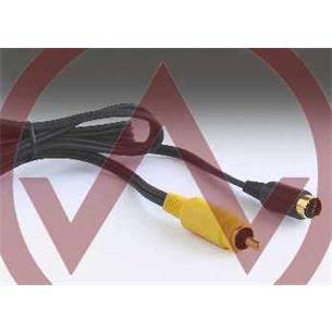 Cable video S-VHS a Rca bidireccional 1,5m
