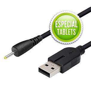 Cable USB 2.0 con conector DC 2.5x0.7mm