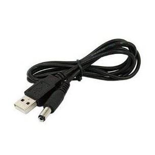 Cable USB 2.0 con conector DC 5.5X2.1mm