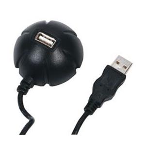 Cable USB 2.0 prolongador 1,5m con base