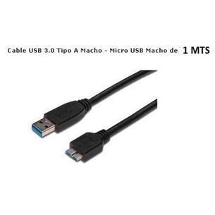 Cable USB 3.0 A a micro B 1mts