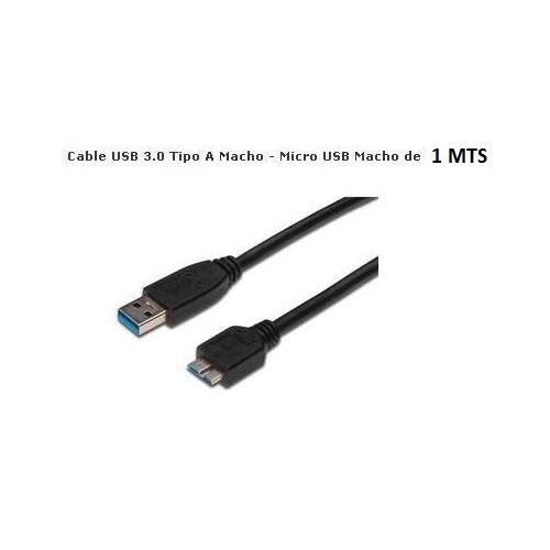 Cable USB 3.0 A a micro B 1mts