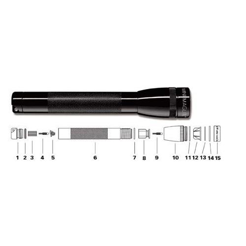 Lamparita para Maglite minimag 2 cell AA