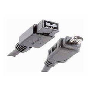 Cable Firewire 800Mbps de 9P a 4P 1.8mts.