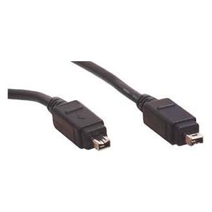 Cable FireWire IEE1394 de 4P a 4P 1,8m