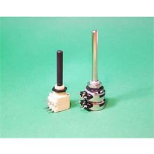 Potenciometro lineal c/interruptor 220kohm c/eje 6mm