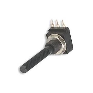 Potenciometro logaritmico c/interruptor eje 6mm 1mohm