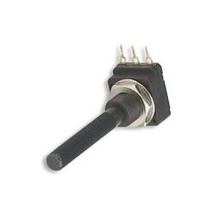 Potenciometro logaritmico c/interruptor eje 6mm 220kohm