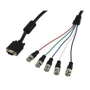 Cable monitor VGA a 5 BNC 1,80m