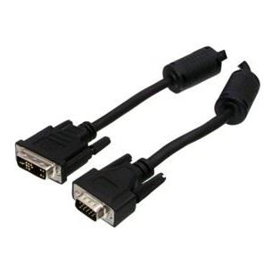 Cable monitor DVI-A/VGA 3m macho macho