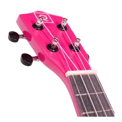 Ukelele tamaño soprano QUK-1 PINK