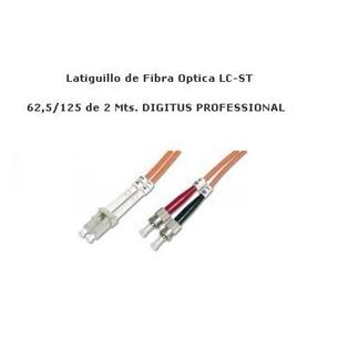Latiguillo fibra optica LC-ST 2m Digitus Pro.
