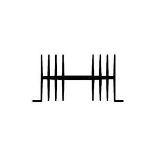 Radiador 40 x 120 x 64mm 1 x TO3 2.9°C/W