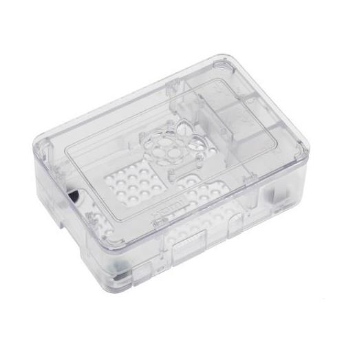 Caja Raspberry 3 B+ transparente