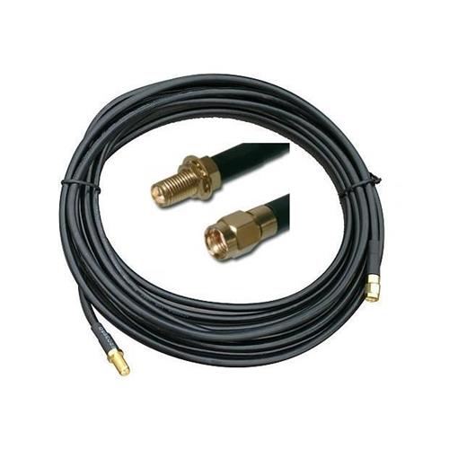 Cable prolongador wifi Smai M/H 10m cable RG58 Baja Perdida