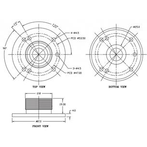 Adaptador para motor PC20 2