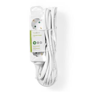 Regleta 3 tomas cable 5m, Blanca