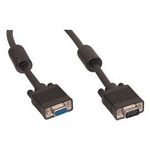 Cable monitor VGA HD15 macho hembra 5m Nedis