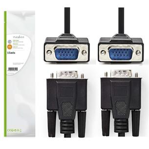 Cable monitor VGA HD15 M-M 15mts NEDIS