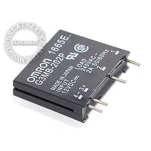 Rele estado solido 12VDC 2A 240VAC G3MB-202P
