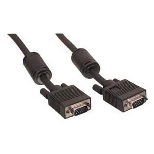 Cable monitor VGA HD15 macho macho 30m