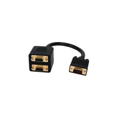 Cable distribuidor VGA 1 macho 2 hembras