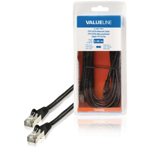 Cable latiguillo FTP cat.5E 5 m Blister Valueline