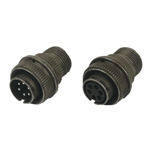 Conector macho cable Amphenol 97 3 vias