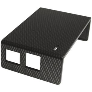 RS Raspberry Pi enclosure top,carbon fibre