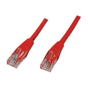 Cable latiguillo UTP cat.5E 10m rojo
