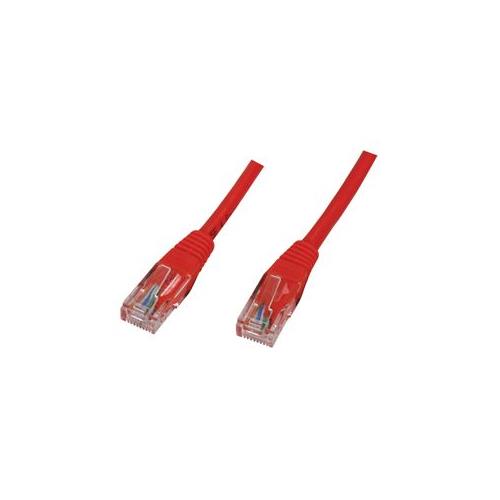 Cable latiguillo UTP cat.5E 10m rojo