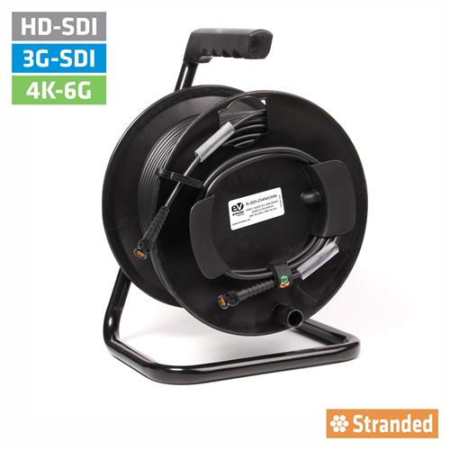 Portacables con cable SDI 6G.SDI Long. 60m R-SDI-234N/060N