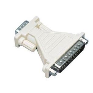 Adaptador sub-d 9 pines macho/25 pines macho
