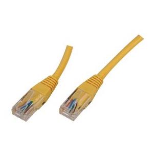 Cable latiguillo UTP cat.5E 2m amarillo