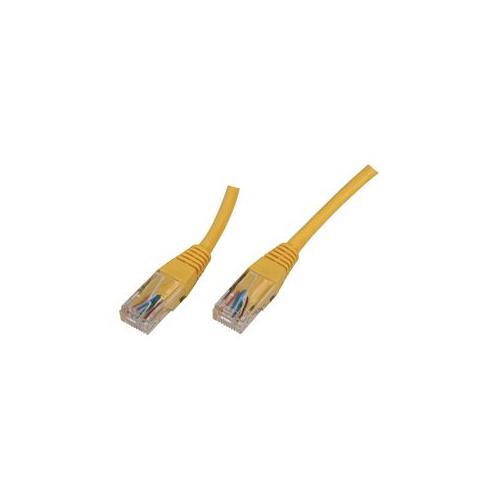 Cable latiguillo UTP cat.5E 2m amarillo