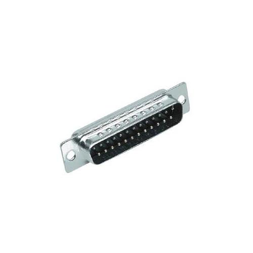 Conector sub-d 25 pines macho soldar