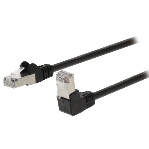 Cable latiguillo SF/UTP cat.5E 2m gris acodado