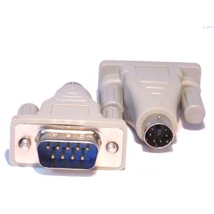 Adaptador sub-d 9 pines macho/PS2 hembra
