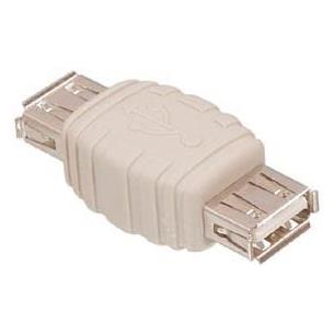 Adaptador USB A hembra hembra
