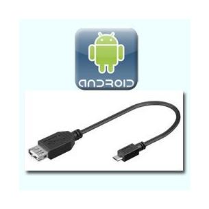 Cable adaptador USB A hembra a USB micro B (OTG)