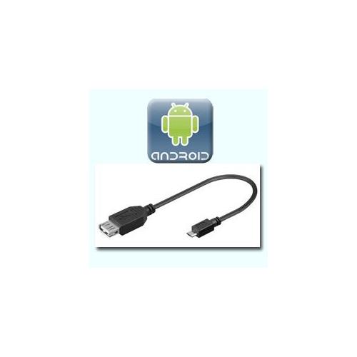 Cable adaptador USB A hembra a USB micro B (OTG)