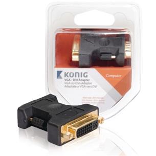 Adaptador VGA macho a DVI hembra Blister Konig
