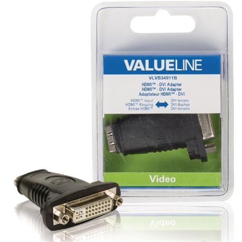 Adaptador HDMI - DVI-D 24+1 Hembra Blister