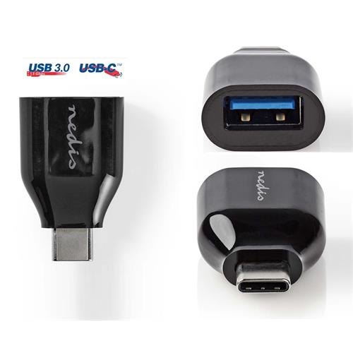 Adaptador USB-C macho a USB-A 3.0 Nedis