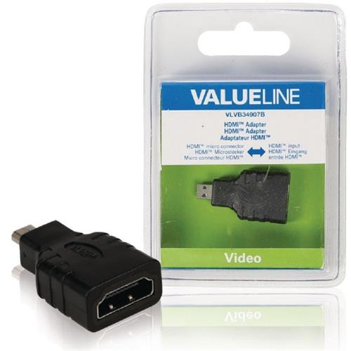 Adaptador HDMI a Micro HDMI Blister Valueline