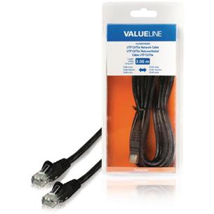 Cable latiguillo UTP cat.5E 3m Negro Blister