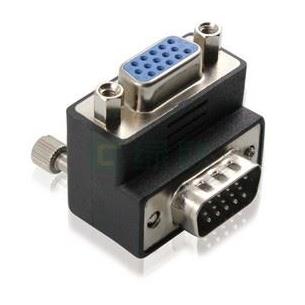 Conector Sub-D 15 denso macho hembra acodado