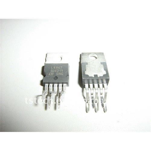 Regulador voltaje L4947 +5V 500mA TO-220-5Q