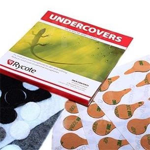 Pack adhesivos solapa 30 Uds. varios colores UNDERCOVERS